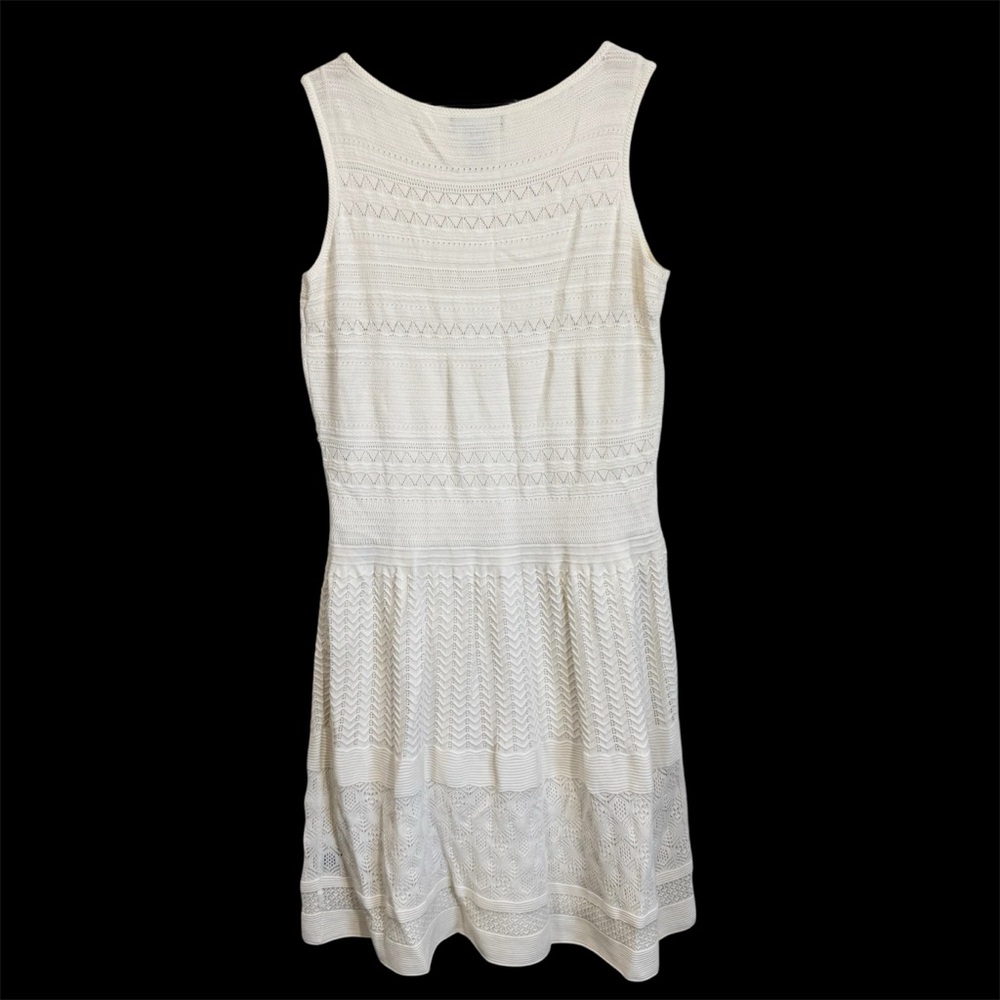 Lauren Ralph Lauren Crochet Knit Dress Size XL Boho Coastal Rodeo Romantic Ranch - Picture 2 of 7